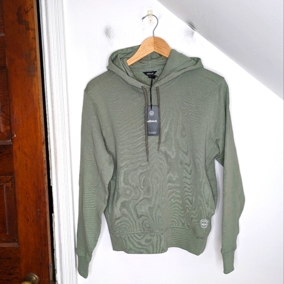 allbirds Women's Hazy Pine Pima Cotton Blend R&R Hoodie NEW Size S - Picture 1 of 6